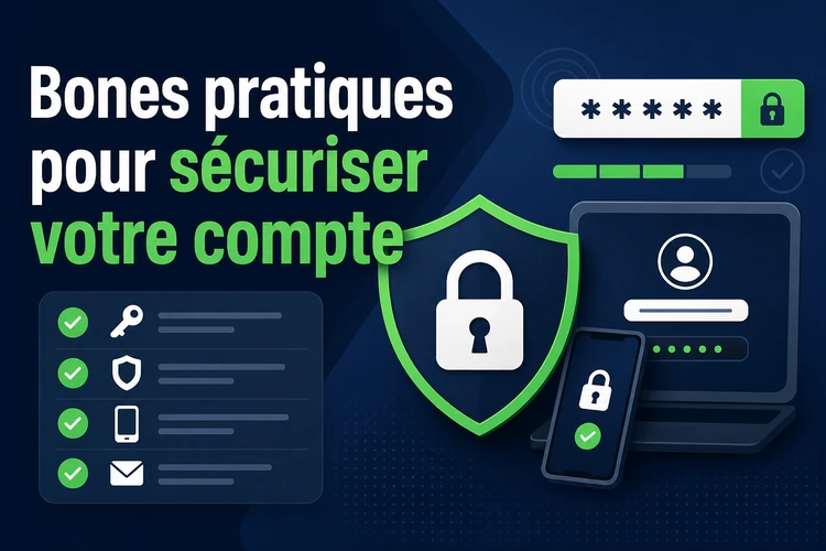 Bones pratiques pour sécuriser votre compte